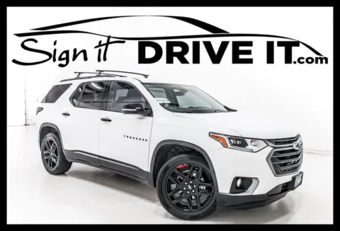 White 2019 Chevrolet Traverse Premier for sale in Denton, TX