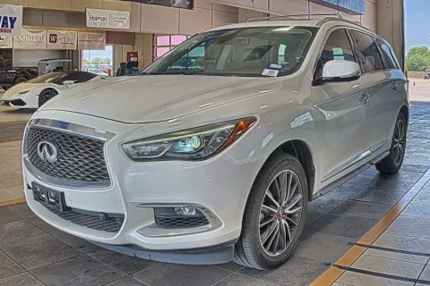 White 2019 INFINITI QX60 LUXE for sale in Denton, TX