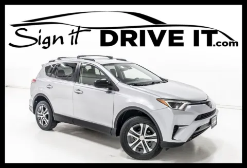 Silver 2018 Toyota RAV4 LE for sale in Denton, TX