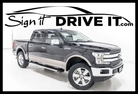 Black 2018 Ford F-150 Lariat for sale in Denton, TX