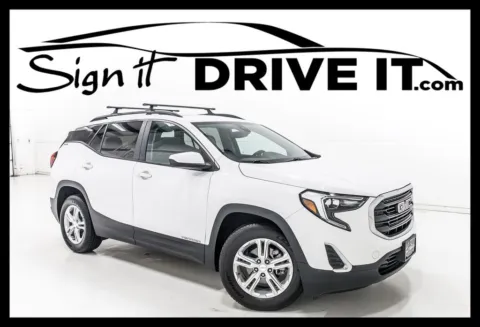 White 2021 GMC Terrain SLE for sale in Denton, TX