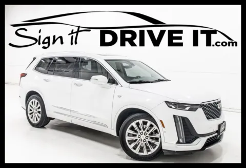 White 2021 Cadillac XT6 Premium Luxury for sale in Denton, TX