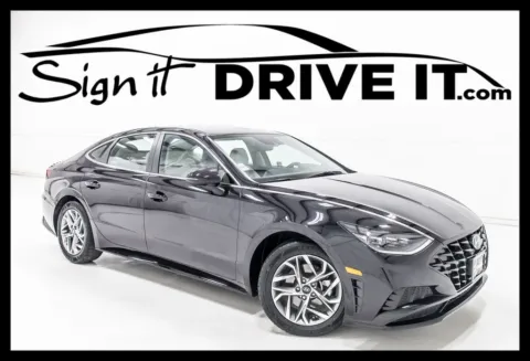 Blue 2023 Hyundai Sonata SEL for sale in Denton, TX