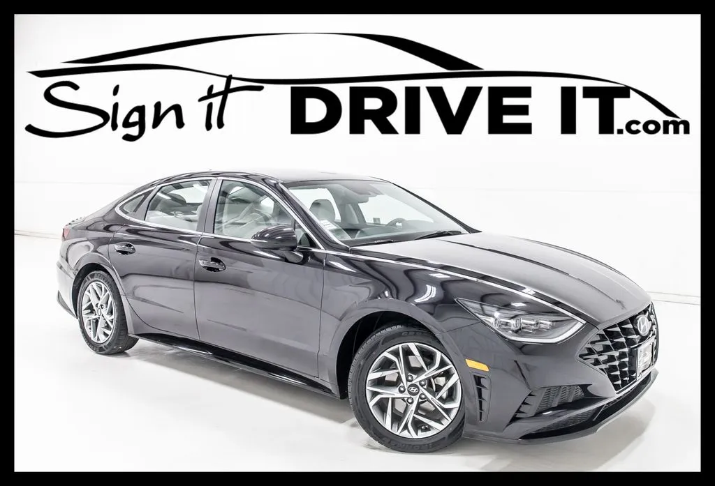 Blue 2023 Hyundai Sonata SEL for sale in Denton, TX