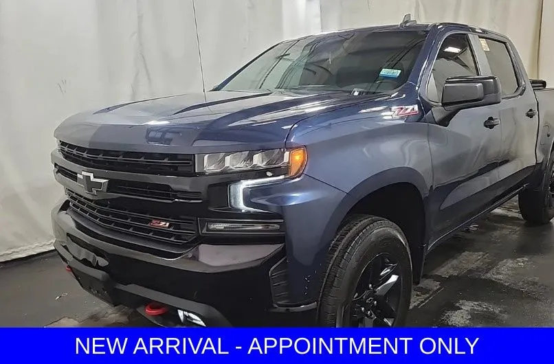 Blue 2019 Chevrolet Silverado 1500 LT Trail Boss for sale in Denton, TX