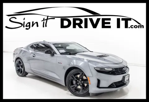 Gray 2021 Chevrolet Camaro LT1 for sale in Denton, TX