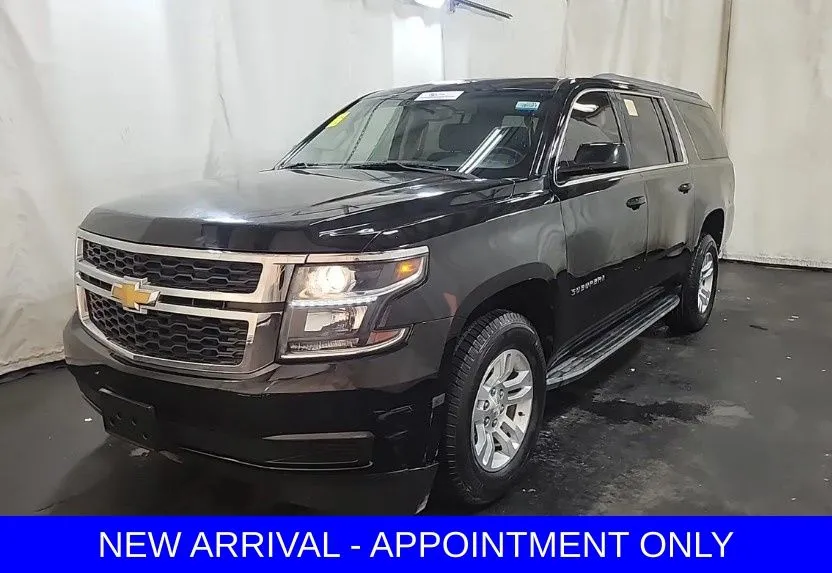 Black 2018 Chevrolet Suburban LS for sale in Denton, TX