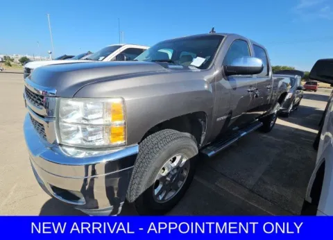 Gray 2013 Chevrolet Silverado 2500 HD LTZ for sale in Denton, TX