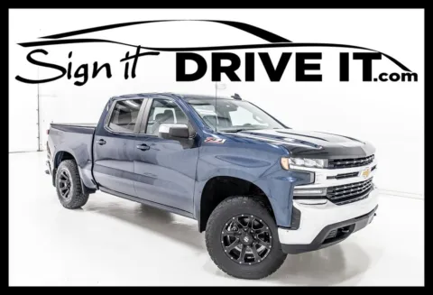 Blue 2020 Chevrolet Silverado 1500 LT for sale in Denton, TX