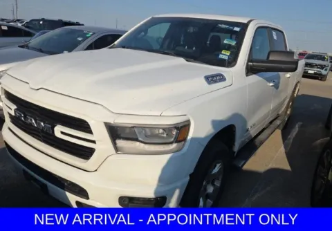 White 2019 Ram 1500 Big Horn/Lone Star for sale in Denton, TX