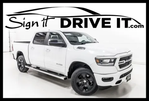 White 2019 Ram 1500 Big Horn/Lone Star for sale in Denton, TX