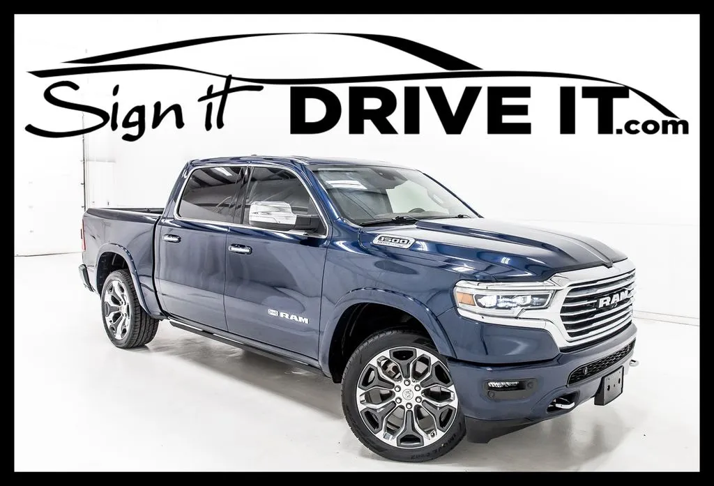 Blue 2021 Ram 1500 Limited for sale in Denton, TX