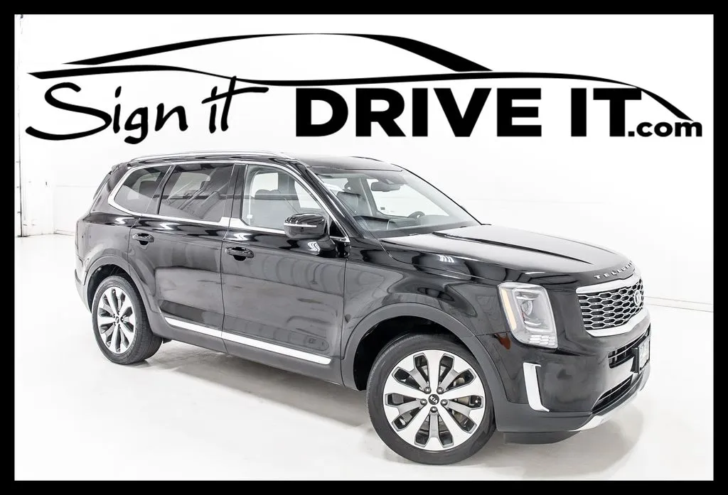 Black 2020 Kia Telluride EX for sale in Denton, TX