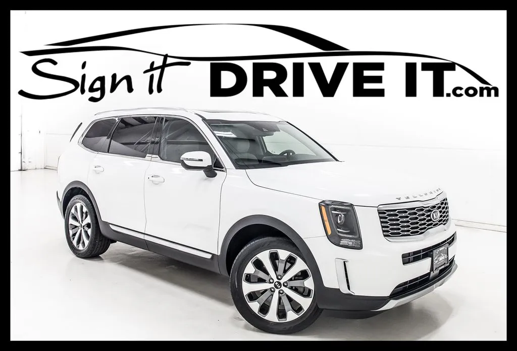 White 2020 Kia Telluride EX for sale in Denton, TX