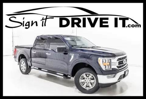 Blue 2021 Ford F-150 XLT for sale in Denton, TX
