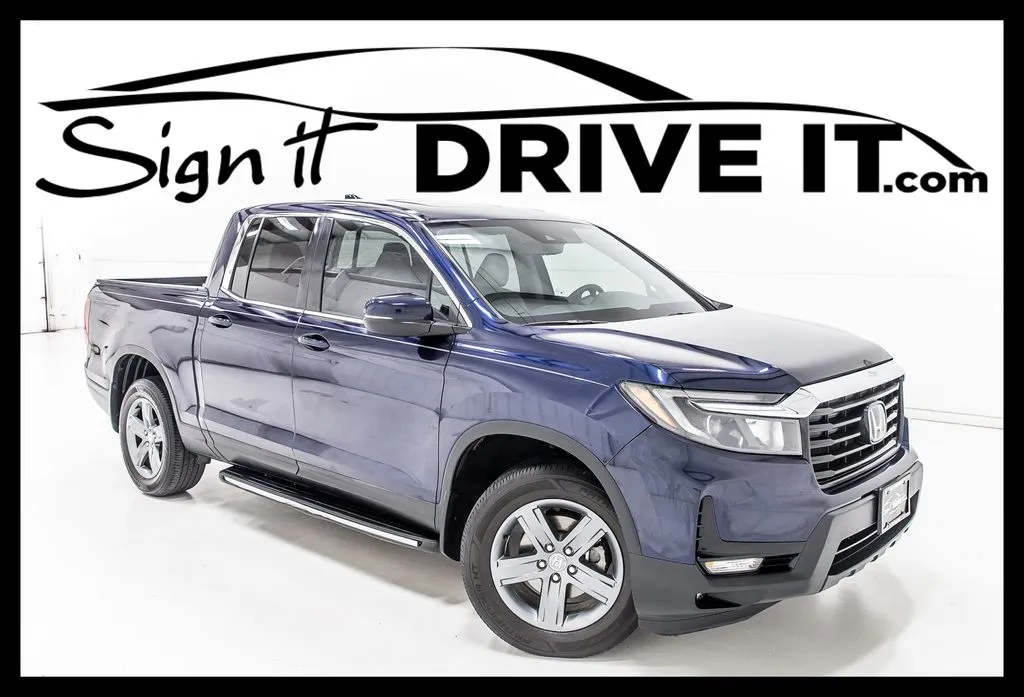 Black 2021 Honda Ridgeline RTL for sale in Denton, TX