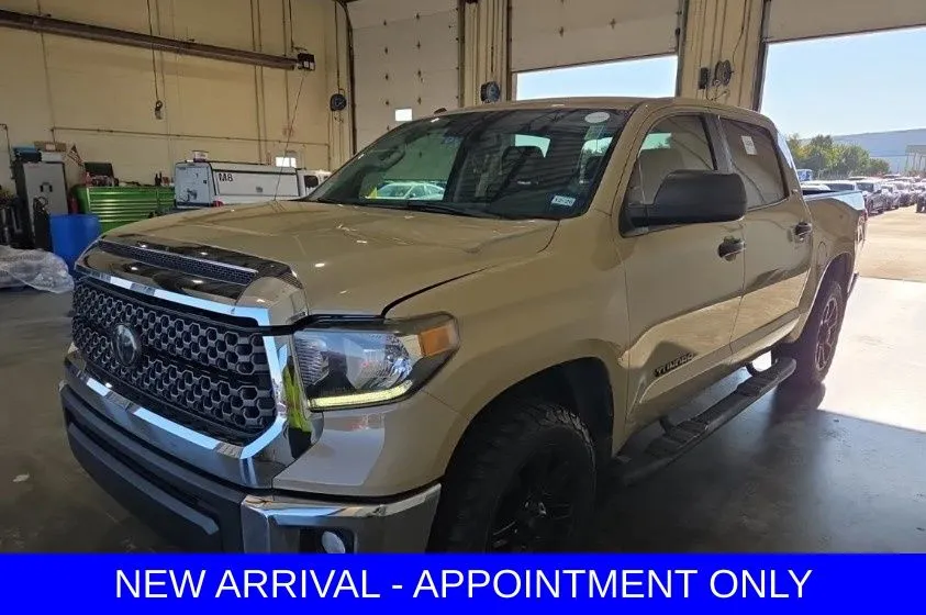 Beige 2019 Toyota Tundra SR5 for sale in Denton, TX