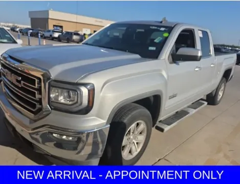 Silver 2017 GMC Sierra 1500 SLE for sale in Denton, TX