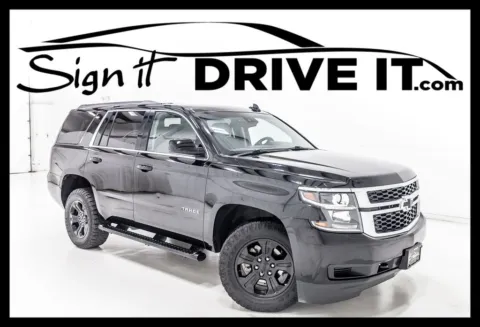 Black 2018 Chevrolet Tahoe LS for sale in Denton, TX