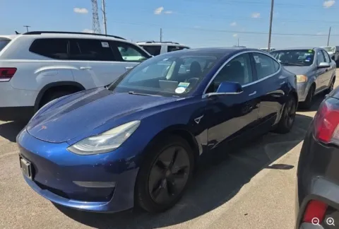 Blue 2020 Tesla Model 3 Standard Range Plus for sale in Denton, TX