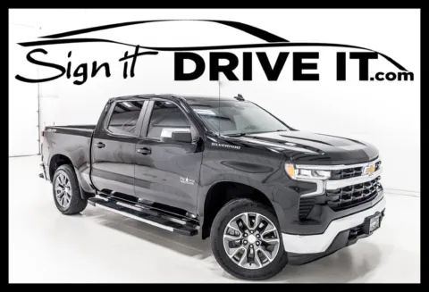 Black 2022 Chevrolet Silverado 1500 LT for sale in Denton, TX