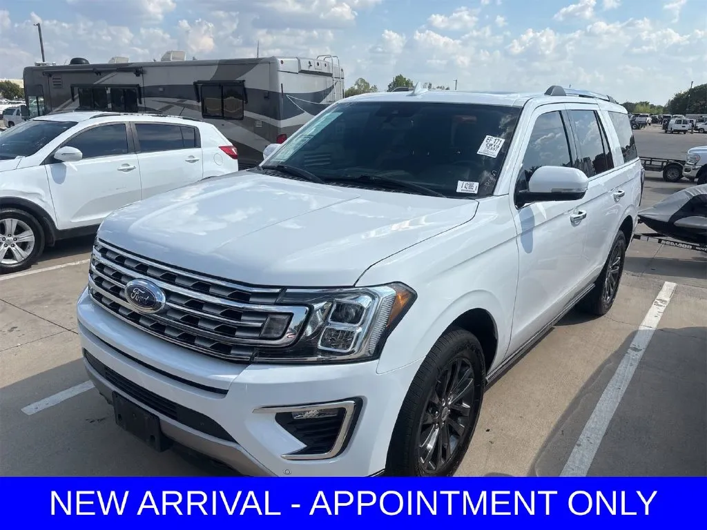 White 2019 Ford Expedition Limited for sale in Denton, TX
