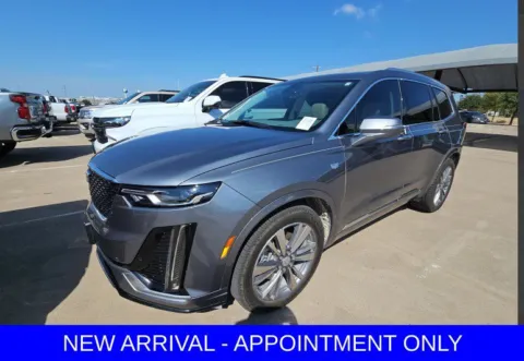 Gray 2022 Cadillac XT6 Premium Luxury for sale in Denton, TX