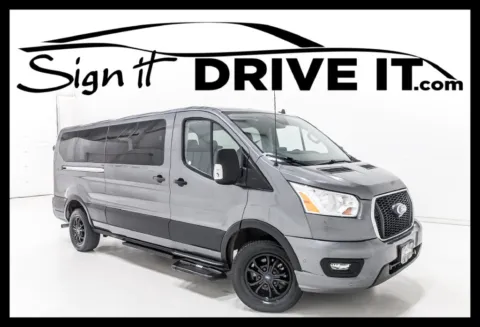 Gray 2021 Ford Transit-350 XLT for sale in Denton, TX