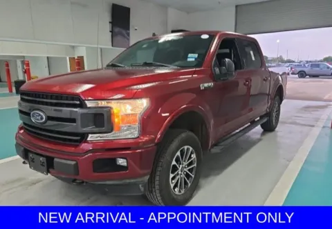 Red 2019 Ford F-150 XLT for sale in Denton, TX