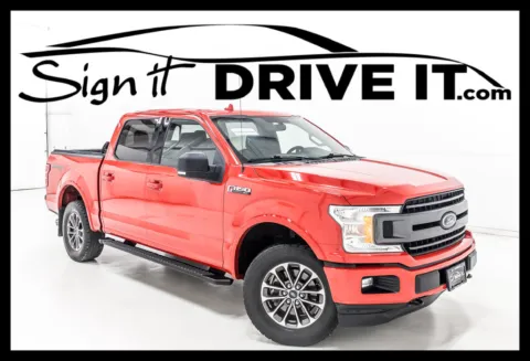 Red 2018 Ford F-150 XLT for sale in Denton, TX