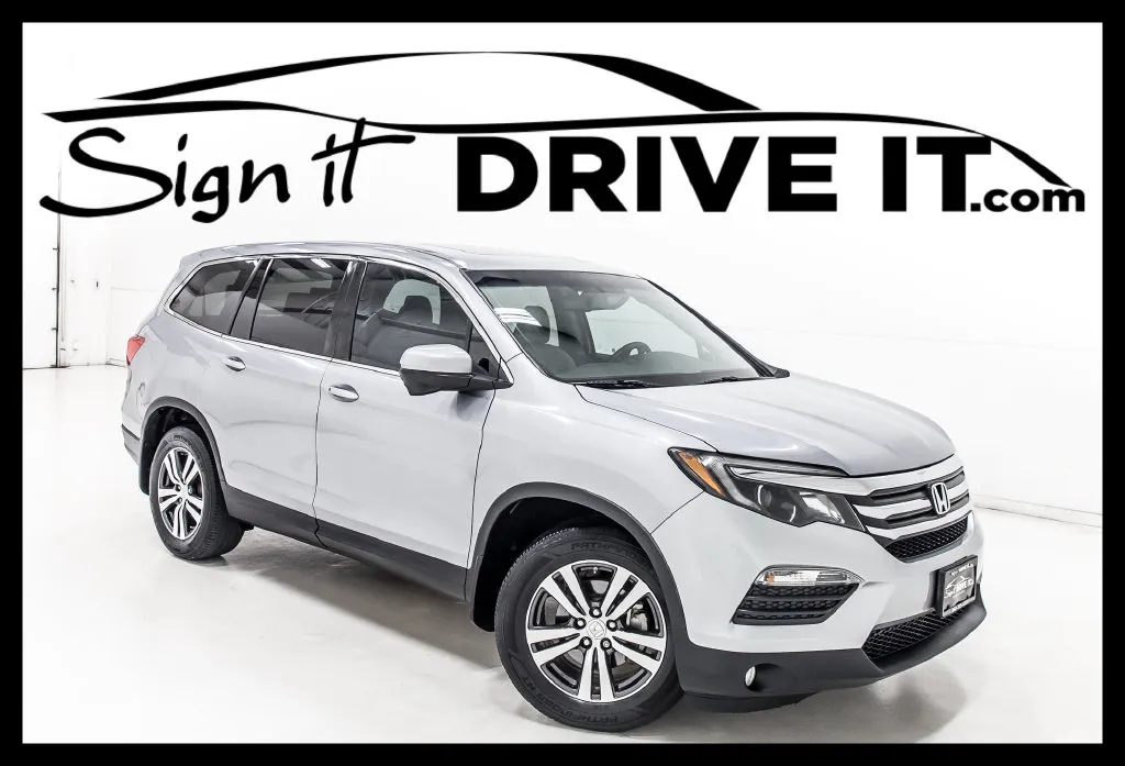 Silver 2018 Honda Pilot EX-L for sale in Denton, TX