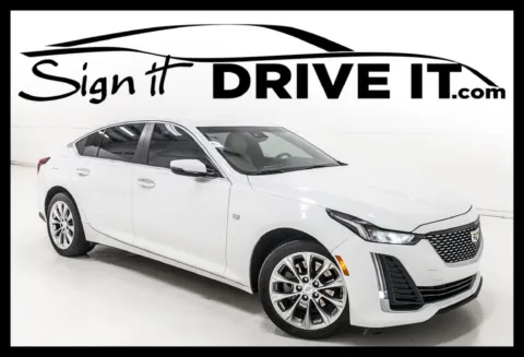 White 2020 Cadillac CT5 Premium Luxury for sale in Denton, TX