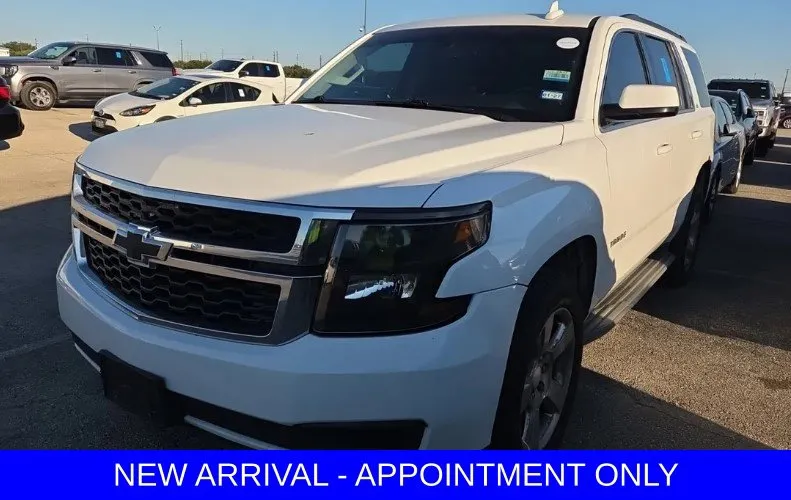 White 2016 Chevrolet Tahoe LS for sale in Denton, TX