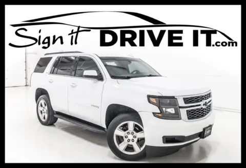 White 2016 Chevrolet Tahoe LS for sale in Denton, TX