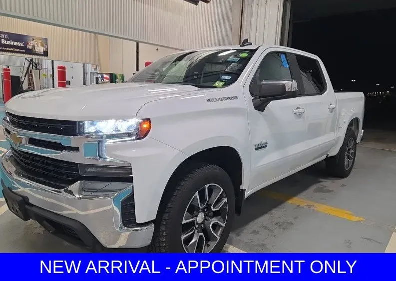 White 2021 Chevrolet Silverado 1500 LT for sale in Denton, TX