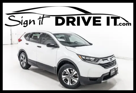 White 2019 Honda CR-V LX for sale in Denton, TX