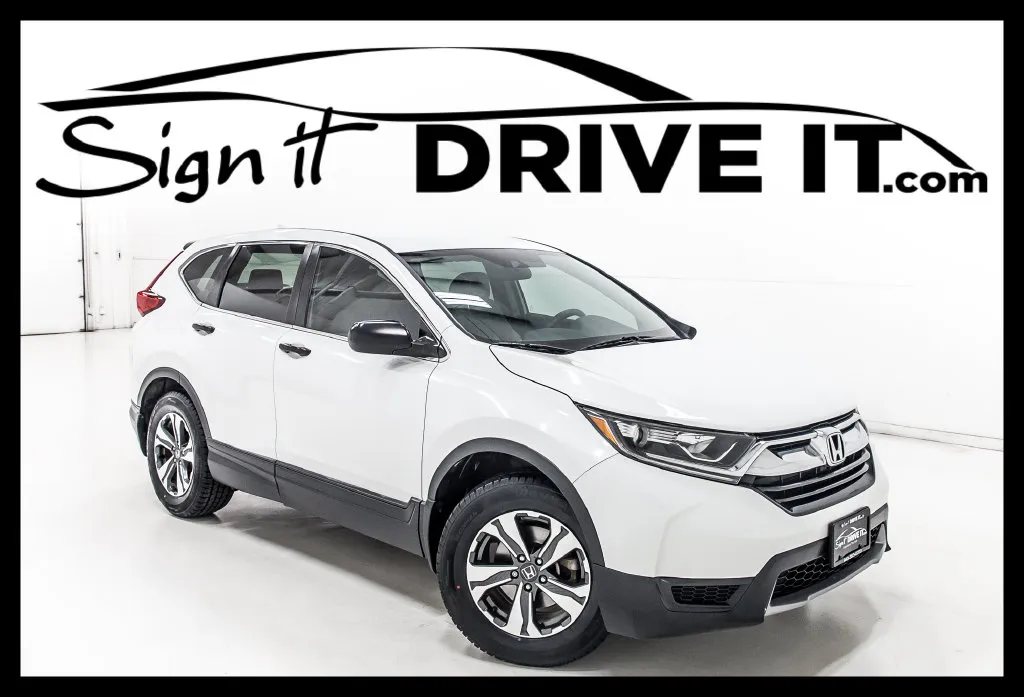 White 2019 Honda CR-V LX for sale in Denton, TX