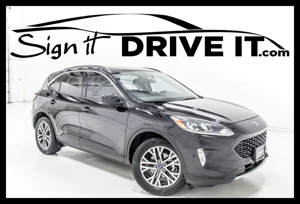 Black 2020 Ford Escape SEL for sale in Denton, TX