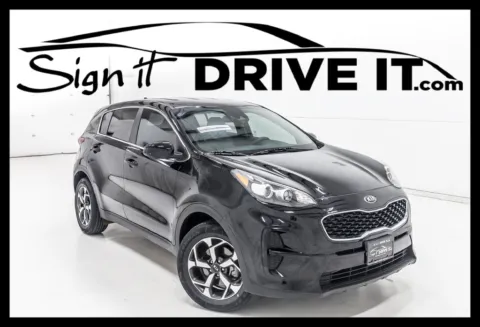 Black 2022 Kia Sportage LX for sale in Denton, TX