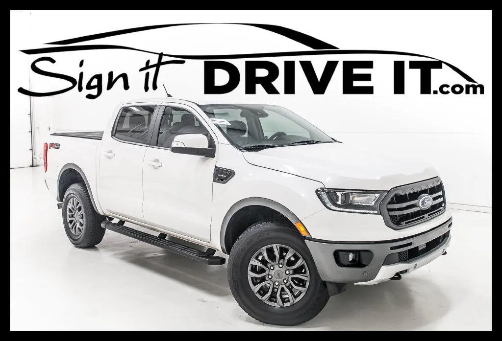 White 2020 Ford Ranger Lariat for sale in Denton, TX