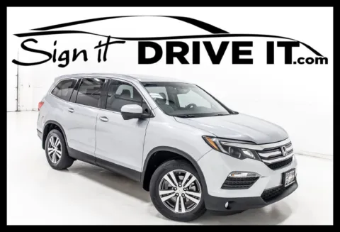 Silver 2018 Honda Pilot EX-L for sale in Denton, TX