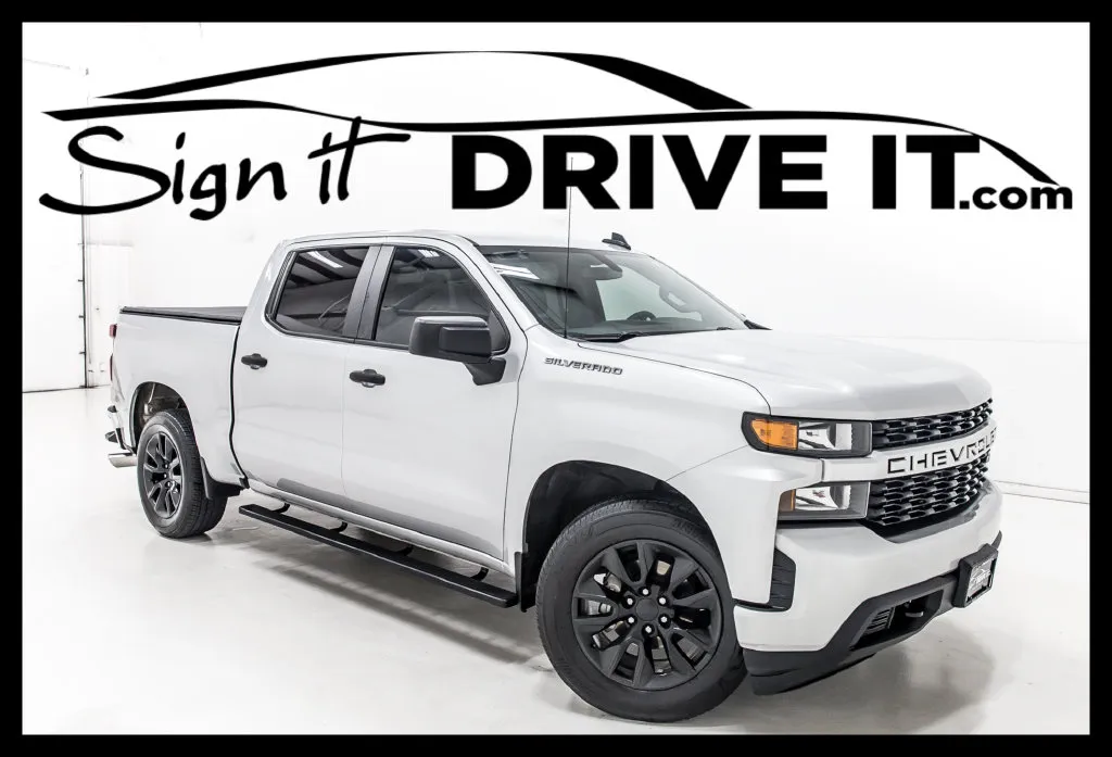 Silver 2020 Chevrolet Silverado 1500 Custom for sale in Denton, TX