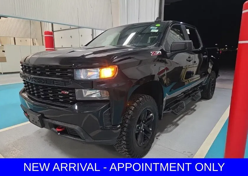 Black 2021 Chevrolet Silverado 1500 Custom Trail Boss for sale in Denton, TX