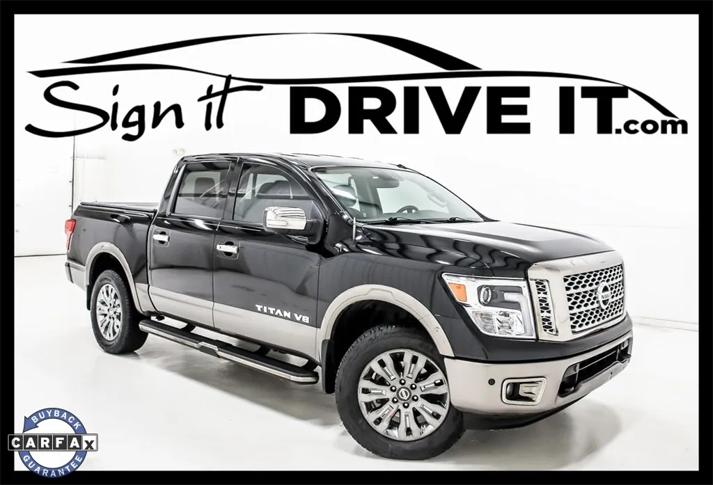 2018 Nissan Titan Platinum Reserve for sale in Denton, TX
