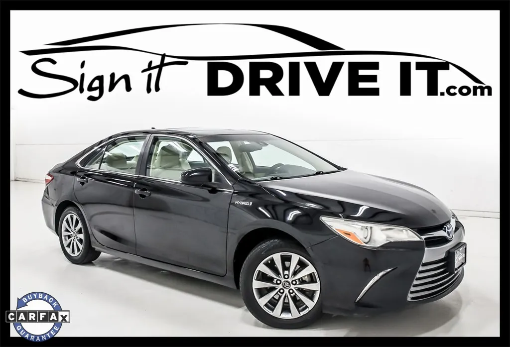 Used 2017 Toyota Camry Hybrid XLE for sale in Denton, TX at Sign It ...