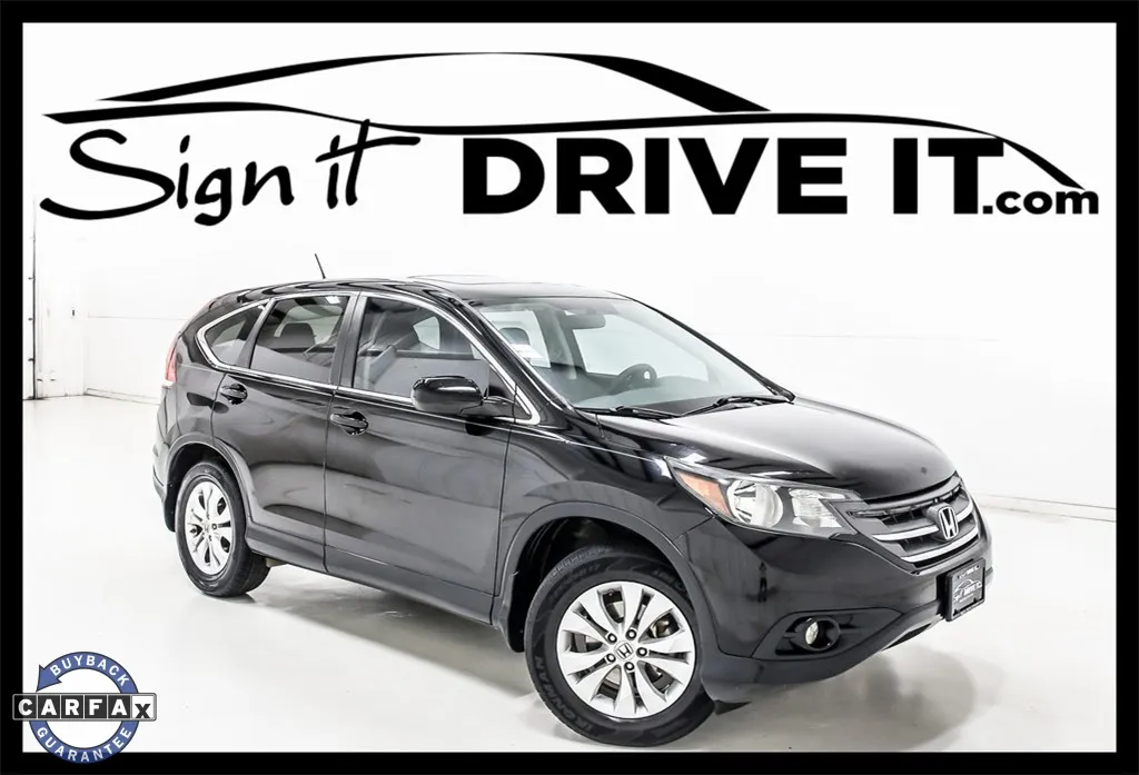 Black 2013 Honda CR-V EX for sale in Denton, TX