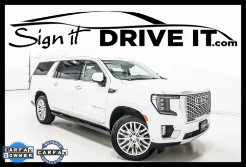 White 2023 GMC Yukon XL Denali for sale in Denton, TX