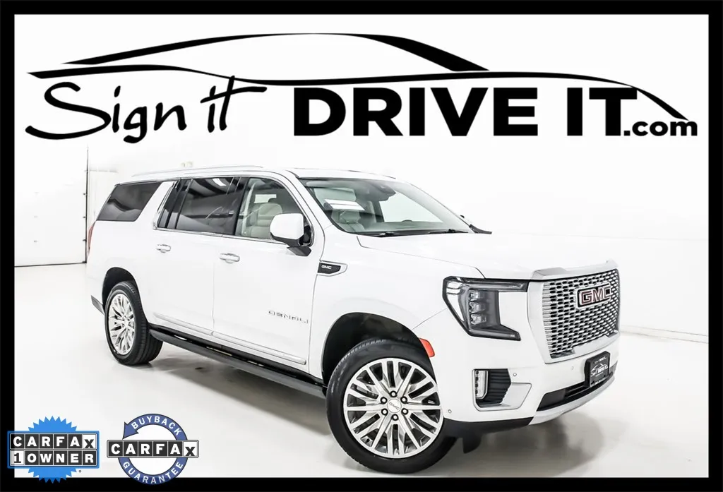 White 2023 GMC Yukon XL Denali for sale in Denton, TX