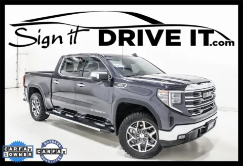 Gray 2022 GMC Sierra 1500 SLT for sale in Denton, TX
