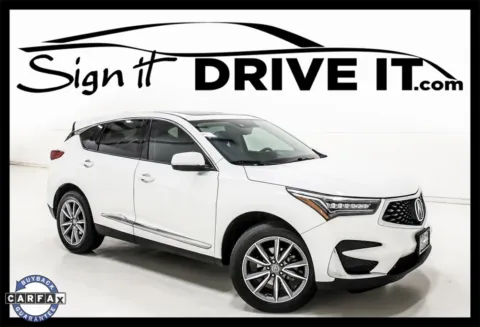 White 2020 Acura RDX Technology Package for sale in Denton, TX
